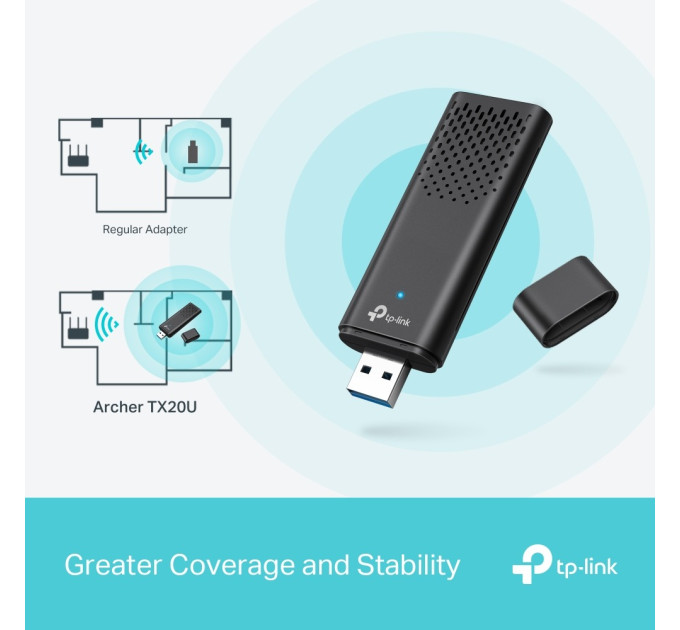 Бездротовий адаптер TP-Link Archer TX20U