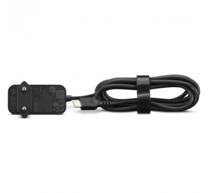Блок живлення до ноутбуку Lenovo 65W, USB Type-С, wall mount (4X21L54610)
