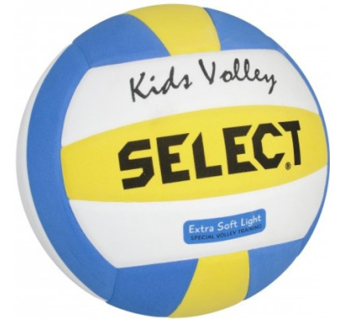 Select М'яч волейбольний Select Kids Volley New білий, жовтий, синій 4 214460-329 (5703543040308)