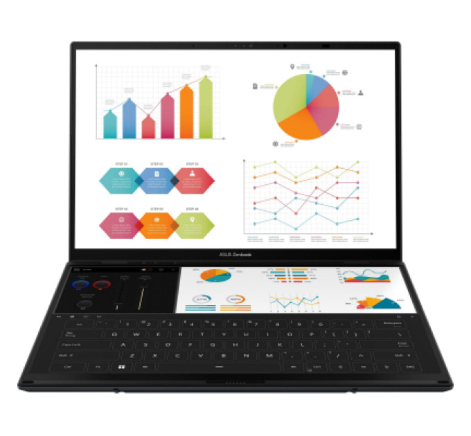 Ноутбук ASUS Zenbook DUO UX8406CA-QL049W (90NB14X1-M001S0)
