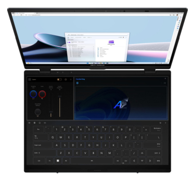 Ноутбук ASUS Zenbook DUO UX8406CA-QL049W (90NB14X1-M001S0)