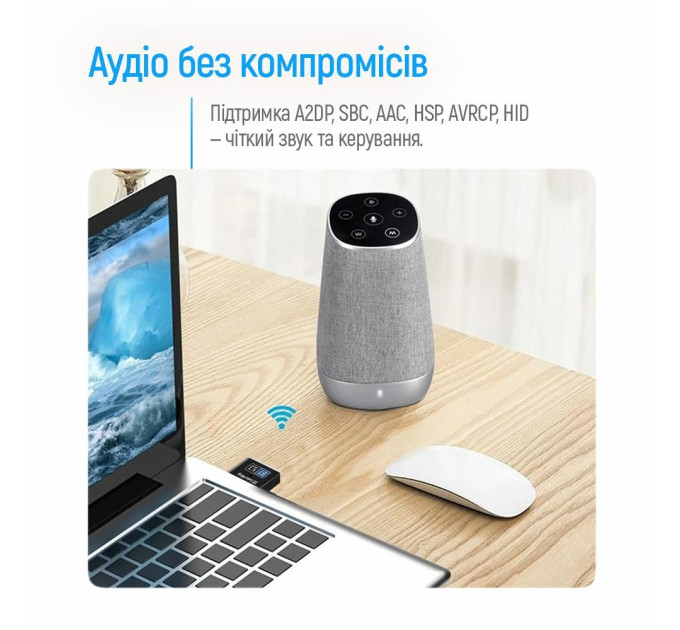 ColorWay Адаптер Bluetooth 5.3 ColorWay (CW-AD-BT53)