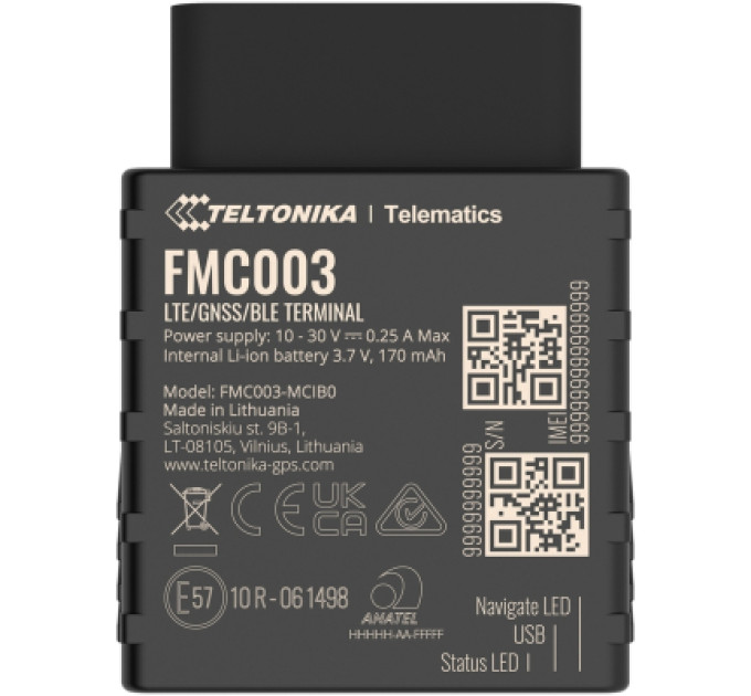 Teltonika GPS-трекер Teltonika FMC003