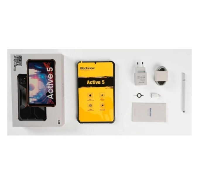 Blackview Планшет Blackview Tab Active 5 8.68'' 6/128GB LTE Rugged NFC Black-Orange (6931548326304)