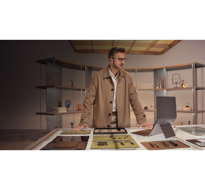 Ноутбук ASUS Zenbook Duo UX8407AA-SN604W 14" 3K Touch OLED, Intel Ultra X9 378H, 32GB, F2TB, UMA, Win11P, Сірий