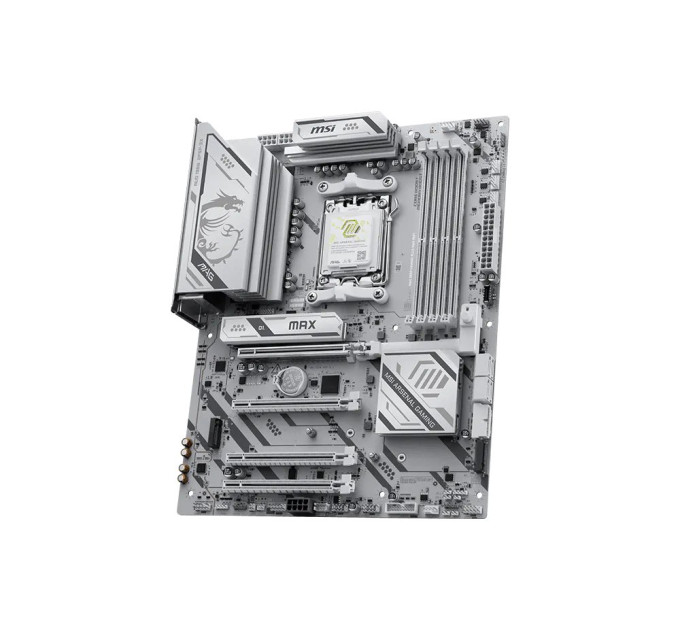 MSI Материнcька плата MSI MAG B850 GAMING PLUS MAX WIFI sAM5 B850 4xDDR5 M.2 DP Wi-Fi BT ATX