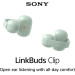 Sony Навушники TWS Sony LinkBuds Clip BT 5.3, IPX4, SBC, AAC, Mic, Зелений
