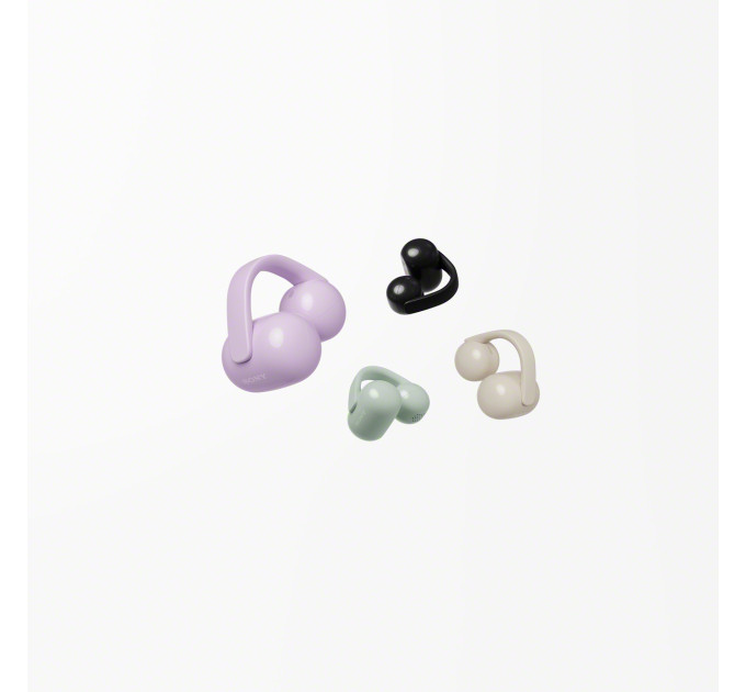 Sony Навушники TWS Sony LinkBuds Clip BT 5.3, IPX4, SBC, AAC, Mic, Фіолетовий