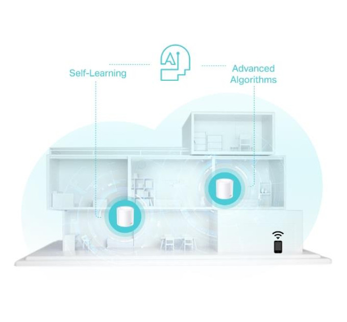 TP-Link Домашня Mesh Wi-Fi система (1 шт у комплекті), Deco X50(1-pack) TP-LINK