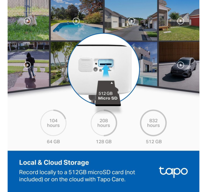 TP-Link Wi-Fi камера , Tapo C400 KIT TP-LINK