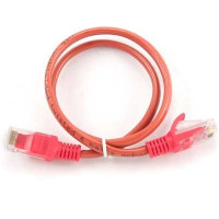 Патч корд Cablexpert PP12-0.25M/R, UTP, категорія. 5E, литий,  50u" штекер із фіксатором, 0.25 м, червоний