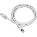 Cablexpert Патч корд Cablexper PP22-1M, FTP, литий, 50u" штекер із фіксатором, 1 м, сірий
