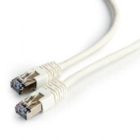 Патч корд Cablexpert PP6-0.25M/W, FTP, категорія. 6, литий,  50u" штекер із фіксатором, 0.25 м, білий