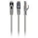 Cablexpert Патч корд Cablexpert PP6A-LSZHCU-10M, S/STP, литий, 50u" штекер із фіксатором, 10.0 м, сірий
