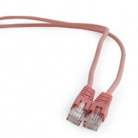 Патч корд Cablexpert PP12-3M/RO, UTP, категорія. 5E, литий,  50u" штекер із фіксатором, 3.0 м, рожевий