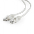 Cablexpert Патч корд Cablexpert PP22-10M, FTP, литий, 50u" штекер із фіксатором, 10 м, сірий