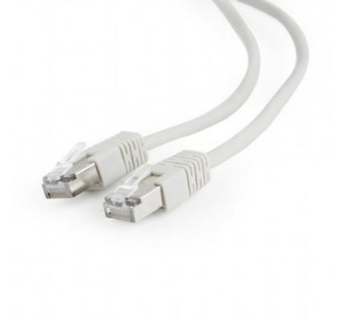 Cablexpert Патч корд Cablexpert PP22-10M, FTP, литий, 50u" штекер із фіксатором, 10 м, сірий