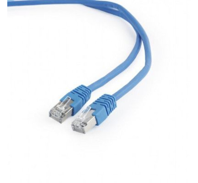 Cablexpert Патч корд Cablexpert PP6-3M/B, FTP, категорія. 6, литий,  50u" штекер із фіксатором, 3 м, синій