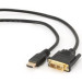 Cablexpert Кабель Cablexpert CC-HDMI-DVI-15, HDMI тато/DVI тато, позолочені коннектори, 4.5 м