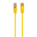 Cablexpert Патч корд Cablexpert PP6-0.25M/Y, FTP, категорія. 6, литий,  50u" штекер із фіксатором, 0.25 м, жовтий