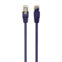 Патч корд Cablexpert PP6-5M/V, FTP, категорія. 6, литий,  50u" штекер із фіксатором, 5 м, фіолетовий