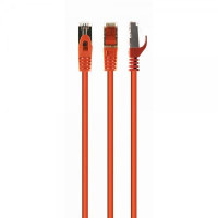 Патч корд Cablexpert PP6A-LSZHCU-O-1.5M, S/STP, литий, 50u" штекер із фіксатором, 1.5 м, помаранчевий