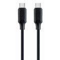 Cablexpert Кабель Cablexpert CC-USB2-CMCM100-1.5M, Power Delivery (PD), до 100 Ватт C-тато/C-тато, 1,5 м.