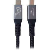 Кабель Cablexpert CCBP-USB3-CMCM100-1.5M, преміум якість USB USB C 3.2 Gen2*2 C-тато/C-тато, 1,5 м.