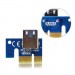 Dynamode Райзер PCI-E x1 to 16x 60cm USB 3.0 Cable SATA to 6Pin Power v.006C Dynamode (RX-riser-006c 6 pin)
