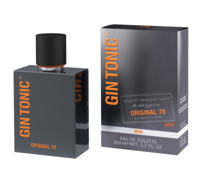 Gin Tonic Туалетна вода Gin Tonic Original 78 Gray 50 мл (4051395582172)