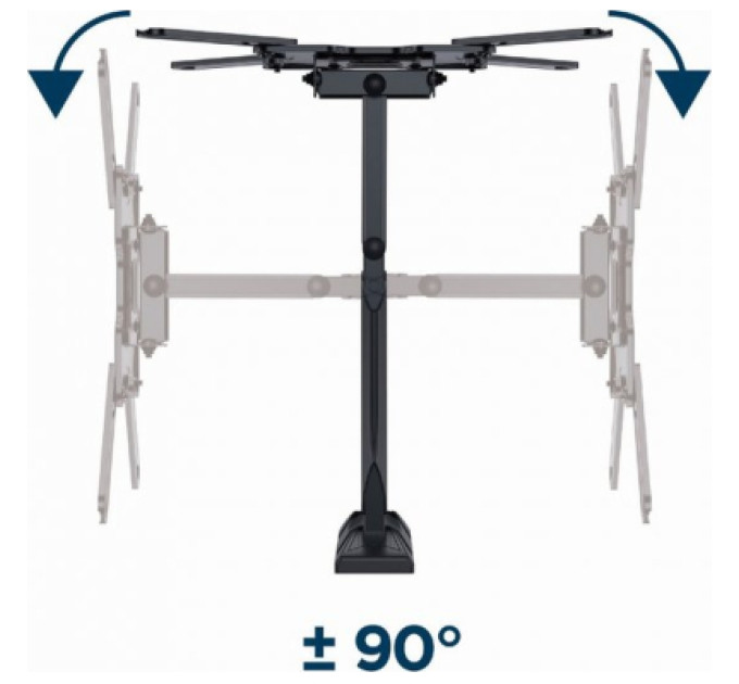 Gembird Настінний кронштейн Gembird WM-55ST-01