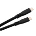Vinga Дата кабель USB-C to USB-C 1.2m UBS3.2 Gen2 10G 100W Chip Silicon Black Vinga (VCPDCCC31012SB)