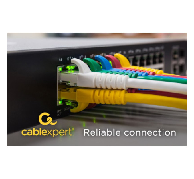 Cablexpert Патч корд Cablexpert PP6U-1.5M, UTP, категорія. 6, литий,  50u" штекер із фіксатором, 1.5 м, сірий