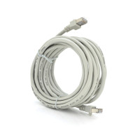 Патч-корд 5м FTP cat.5e, CU, RJ45, grey Ritar (PCR-CU/5G)