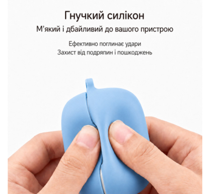 BeCover Чохол для навушників BeCover Silicon для Xiaomi Redmi Buds 8 Active Blue (715902)