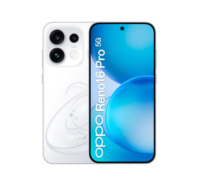 Oppo Мобільний телефон Oppo Reno16 Pro 5G 12/512GB Pop White (OFCPH2863_WHITE)