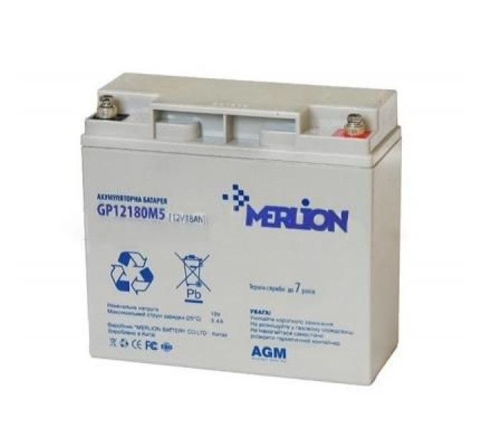 Merlion Батарея до ДБЖ Merlion 12V-18Ah (GP1218M5)