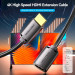 Vention Кабель мультимедійний HDMI M to HDMI F 5.0m V2.0 4K 60Hz PVC Vention (AHCBJ)