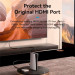 Vention Кабель мультимедійний HDMI M to HDMI F 5.0m V2.0 4K 60Hz PVC Vention (AHCBJ)