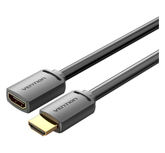 Vention Кабель мультимедійний HDMI M to HDMI F 5.0m V2.0 4K 60Hz PVC Vention (AHCBJ)