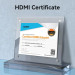 Vention Кабель мультимедійний HDMI M to HDMI F 5.0m V2.0 4K 60Hz PVC Vention (AHCBJ)
