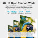Vention Кабель мультимедійний HDMI M to HDMI F 5.0m V2.0 4K 60Hz PVC Vention (AHCBJ)