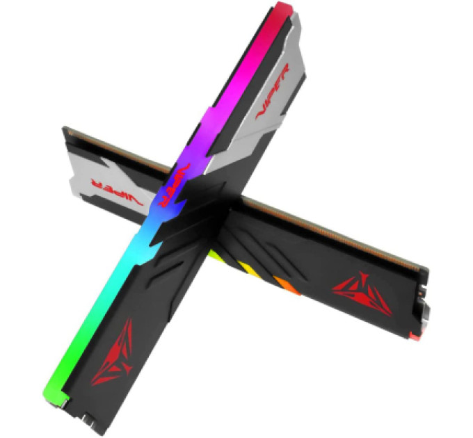 Patriot Модуль пам'яті для комп'ютера DDR5 32GB (2x16GB) 6000 MHz Viper Venom RGB Patriot (PVVR532G600C36K)