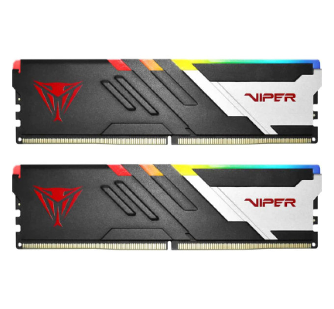 Patriot Модуль пам'яті для комп'ютера DDR5 32GB (2x16GB) 6000 MHz Viper Venom RGB Patriot (PVVR532G600C36K)
