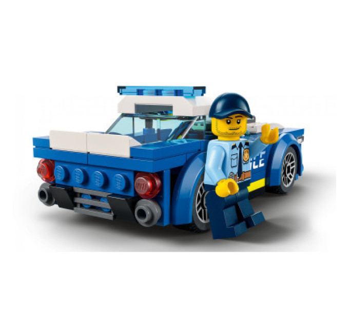 LEGO Конструктор LEGO City Поліцейський автомобіль 94 деталі (60312)