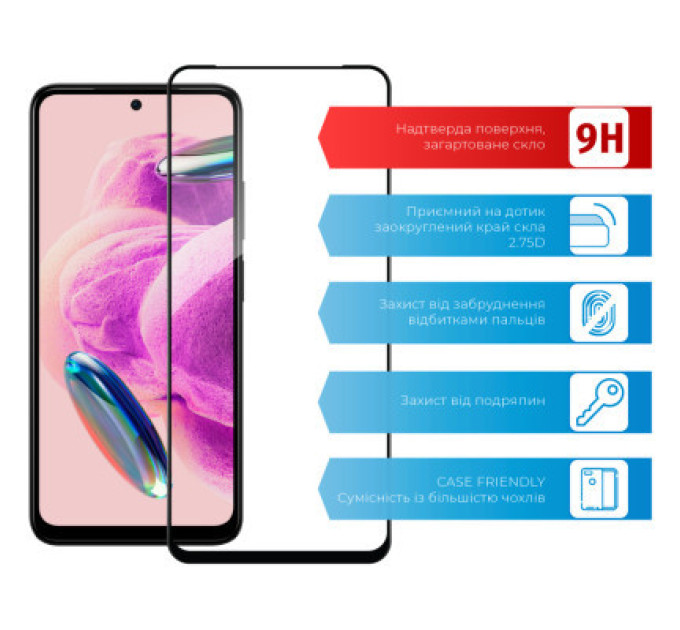 ACCLAB Скло захисне ACCLAB Full Glue Xiaomi Redmi Note 12S (1283126564987)