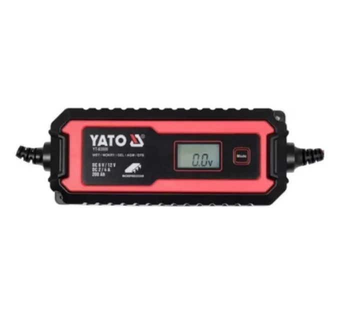 Yato Зарядний пристрій для автомобільного акумулятора Yato YT-83001