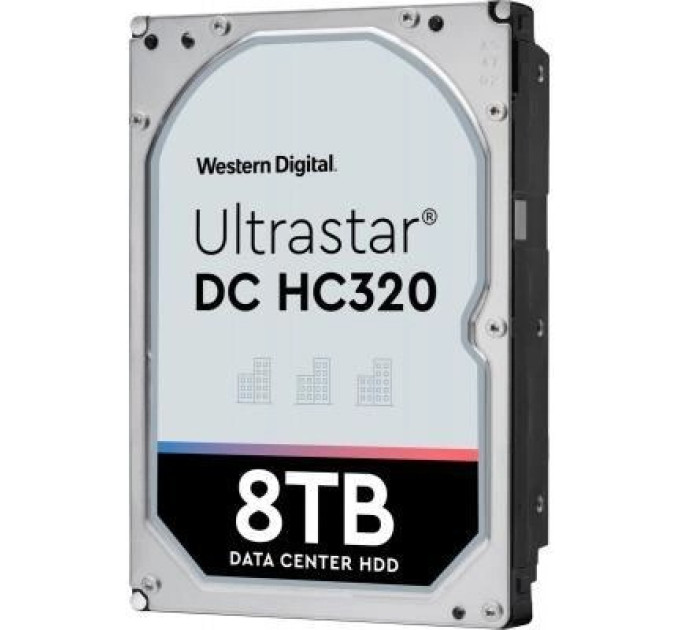 WESTERN DIGITAL Накопитель HDD 3.5" SATA 8.0TB WD Ultrastar DC HC320 7200rpm 256MB (0B36404)