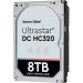 WESTERN DIGITAL Накопитель HDD 3.5" SATA 8.0TB WD Ultrastar DC HC320 7200rpm 256MB (0B36404)