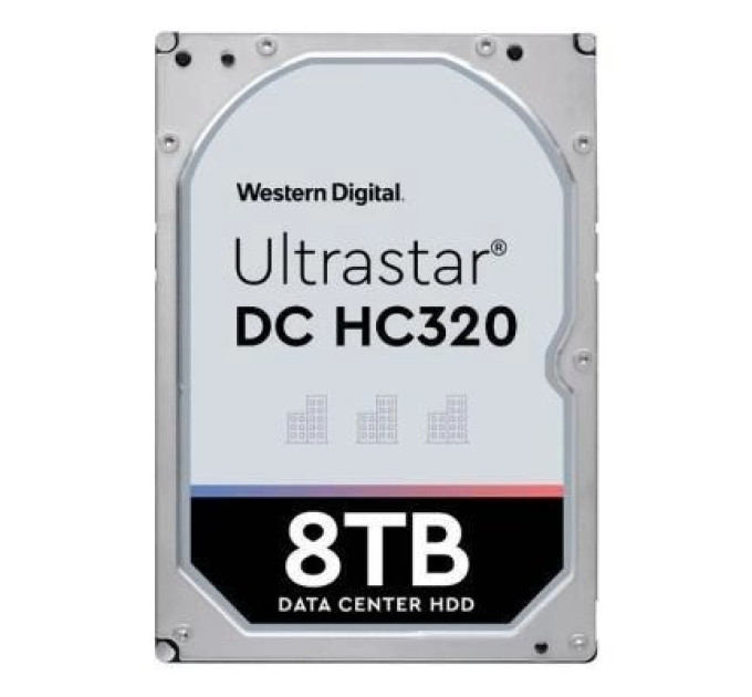 WESTERN DIGITAL Накопитель HDD 3.5" SATA 8.0TB WD Ultrastar DC HC320 7200rpm 256MB (0B36404)